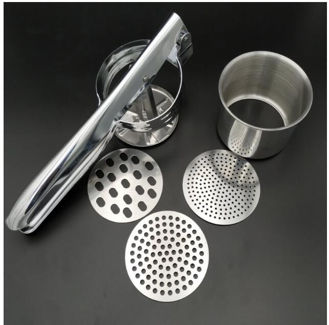 Trinity Stainless Steel Potato Presser Manual Juice Presser Potato Clay Presser Multifunctional Kitchen Tool