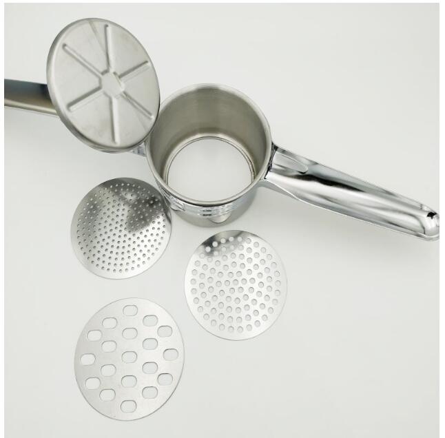 Trinity Stainless Steel Potato Presser Manual Juice Presser Potato Clay Presser Multifunctional Kitchen Tool