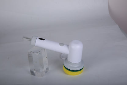 Homeora cordless power scrubber in white