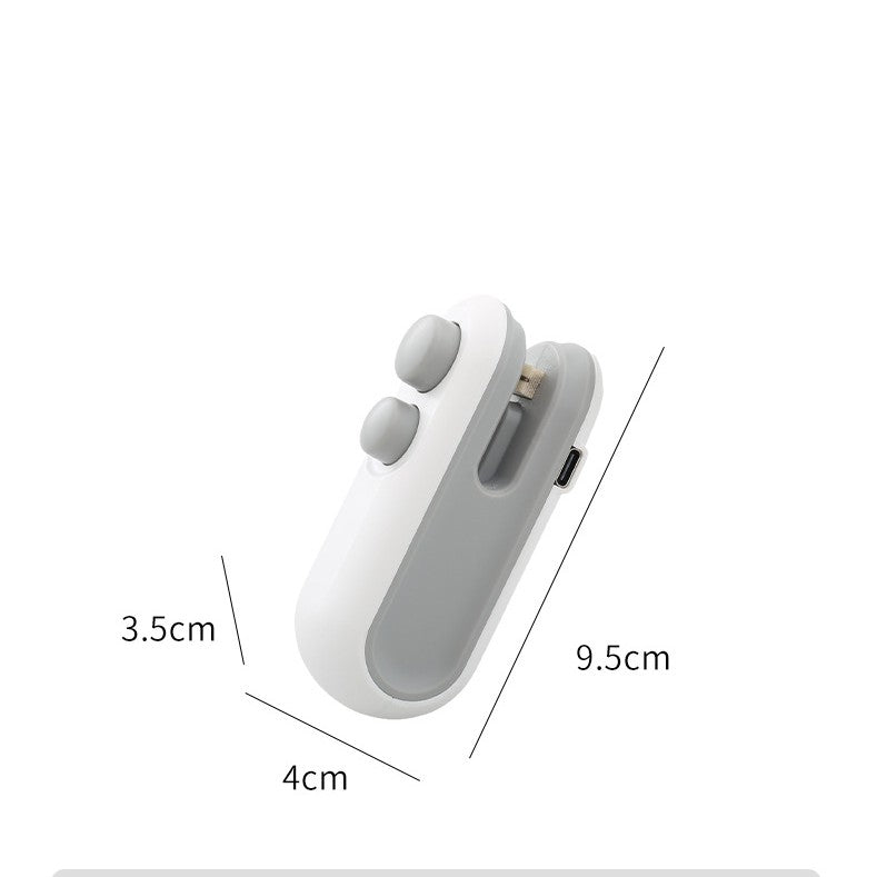 Handheld bag sealer, product photograph 7